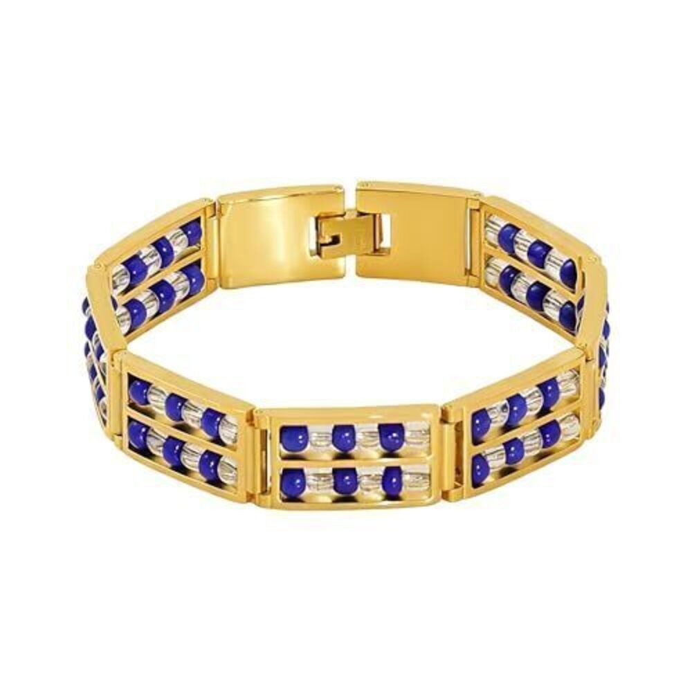 9257 Babalawo Orula Protection Bracelet and , 18K Gold Plated Stainless